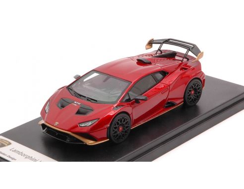 LOOKSMART LS523G LAMBORGHINI HURACAN STO GOLD/RED 1:43 Modellino