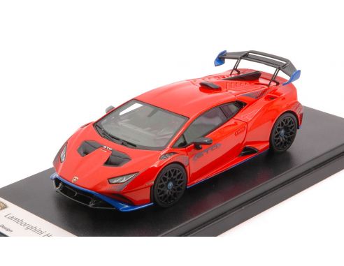 LOOKSMART LS523I LAMBORGHINI HURACAN STO ORANGE/BLUE 1:43 Modellino