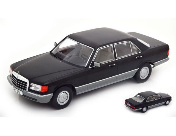 MODELCARGROUP MCG18184 MERCEDES S-CLASS (W126) BLACK 1:18 Modellino