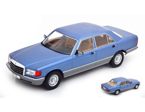 MODELCARGROUP MCG18186 MERCEDES S-CLASS (W126) METALLIC LIGHT BLUE 1:18 Modellino