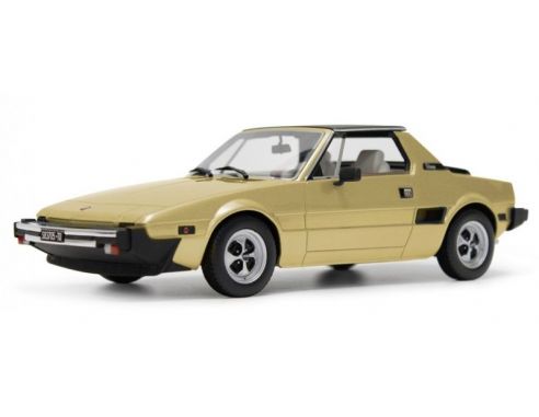 LAUDO RACING LM140D FIAT X/1 9 FIVE SPEED 1978 MET.GOLD 1:18 Modellino