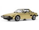 LAUDO RACING LM140D FIAT X/1 9 FIVE SPEED 1978 MET.GOLD 1:18 Modellino