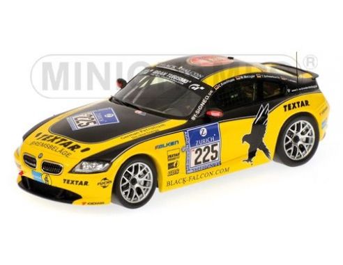 MINICHAMPS 437111225 BMW Z4 KNECHTES 24H ADAC NURBURGRING 2011 Modellino
