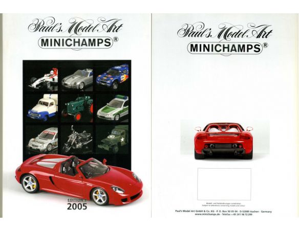 MINICHAMPS PMCAT2005-1 CATALOGO MINICHAMPS 2005 EDITION 1 PAG.234 Modellino