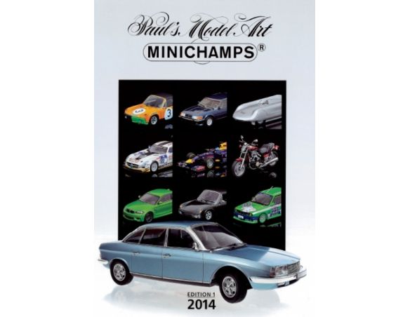 MINICHAMPS PMCAT2014-1 CATALOGO MINICHAMPS 2014 EDITION 1 PAG.155 Modellino