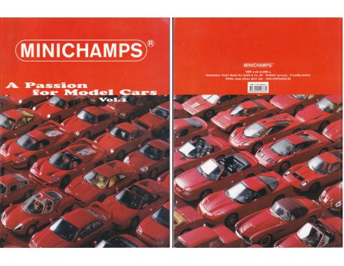 MINICHAMPS PMMCBK CATALOGO MINICHAMPS A PASSION FOR MODEL CARS VOL.1 PAG.160 Modellino
