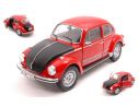 SOLIDO SL1800513 VW KAFER 1303 WORLD CUP EDITION 1974 RED/BLACK 1:18 Modellino