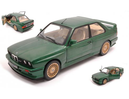 SOLIDO SL1801515 BMW E30 M3 1990 BRITISH RACING GREEN 1:18 Modellino