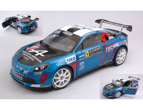 SOLIDO SL1801614 ALPINE A 110 N.43 RALLY MONTE CARLO 2021 M.GUIGOU-A.CORIA 1:18 Modellino