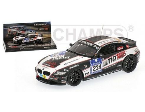 MINICHAMPS 437111234 BMW Z4 3,0 SI UNGER 24H ADAC NURBURGRING 2011 Modellino