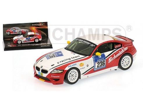 MINICHAMPS 437111236 BMW Z4 M COUPE’ WEIDENBRUCK 24H NURBURGRING 2011 Modellino