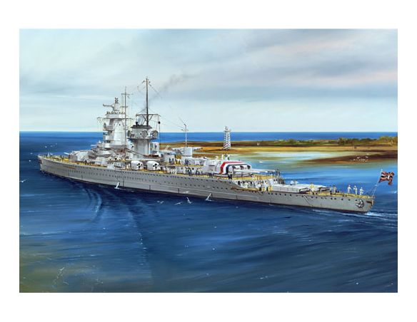 TRUMPETER TP5773 NAVE ADMIRAL GRAF SPEE 1937 KIT 1:700 Modellino