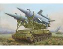 TRUMPETER TP7178 SOVIET 2K11A TEL W/MISSILE KRUG-A KIT 1:72 Modellino