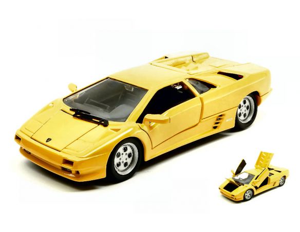 WELLY WE29374Y LAMBORGHINI DIABLO 1994 YELLOW 1:24 Modellino