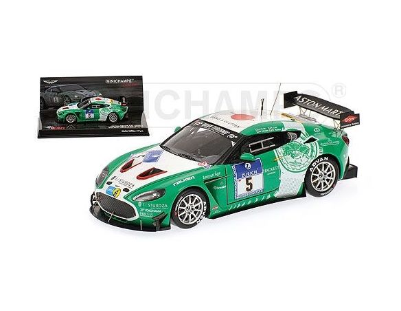 MINICHAMPS 437111305 ASTON MARTIN V12 ZAGATO PORRIT 24H NURBURGRING 2011 Modellino
