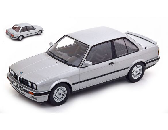KK SCALE KKDC180741 BMW 325i E30 M-PAKET 1 1987 SILVER 1:18 Modellino