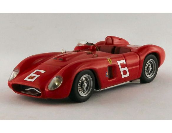 ART MODEL AM0432 FERRARI 500 TR N.6 WINNER PRELIMINARY SMARTT FIELD 1956 ED LUNKEN 1:43 Modellino