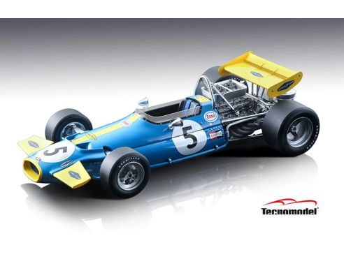 TECNOMODEL TMD18162B BRABHAM BT33 N.5 MONACO GP 1970 JACK BRABHAM 1:18 Modellino