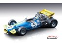 TECNOMODEL TMD18162B BRABHAM BT33 N.5 MONACO GP 1970 JACK BRABHAM 1:18 Modellino