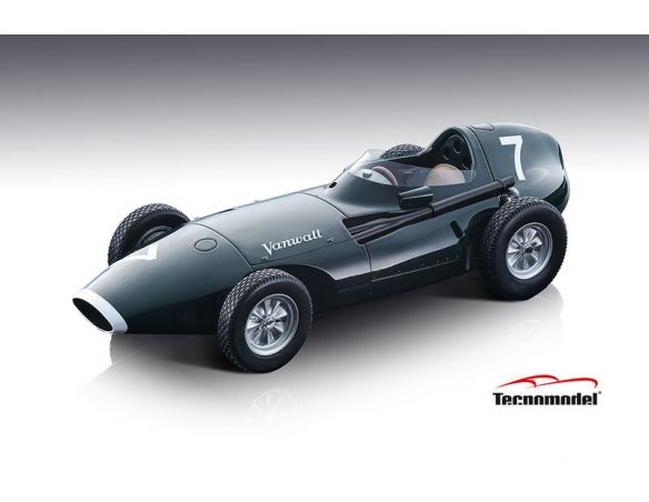 TECNOMODEL TMD18165B VANWALL N.7 BRITISH GP 1958 STIRLING MOSS 1:18 Modellino