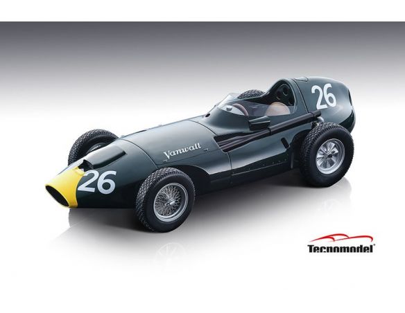 TECNOMODEL TMD18165D VANWALL N.26 ITALY GP 1958 STIRLING MOSS 1:18 Modellino
