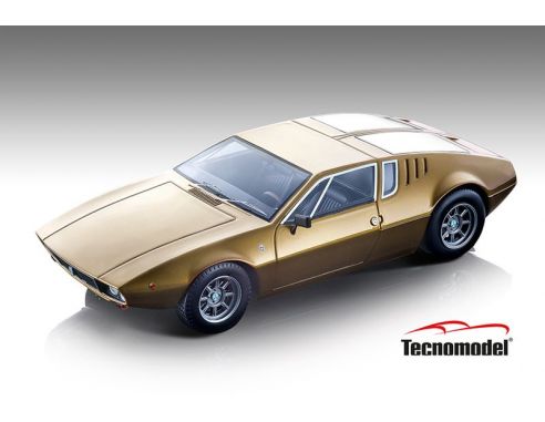 TECNOMODEL TMD1824G DE TOMASO MANGUSTA 1971 MET.GOLD 1:18 Modellino