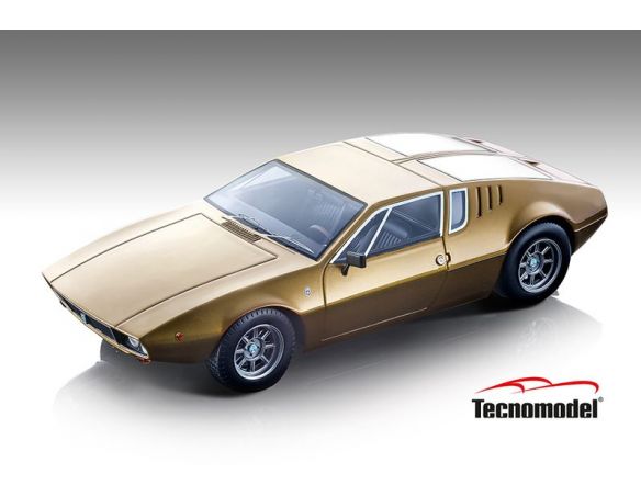 TECNOMODEL TMD1824G DE TOMASO MANGUSTA 1971 MET.GOLD 1:18 Modellino