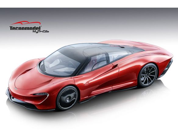 TECNOMODEL TMD18EX08B MC LAREN SPEEDTAIL METALLIC RED 1:18 Modellino