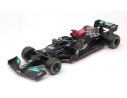 BBURAGO BU38038H MERCEDES F1 W12 EQ POWER LEWIS HAMILTON 2021 N.44 1:43 Modellino