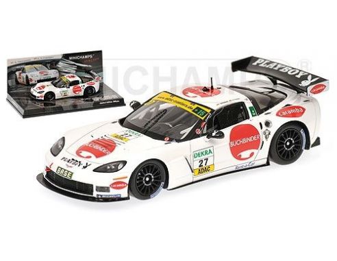 MINICHAMPS 437111427 CORVETTE Z06.R GT3 FRENTZEN ADAC GT MASTERS 2011 Modellino