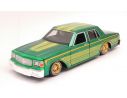 MAISTO MI31044 CHEVROLET CAPRICE 1987 LOW RIDER METALLIC GREEN 1:24 Modellino