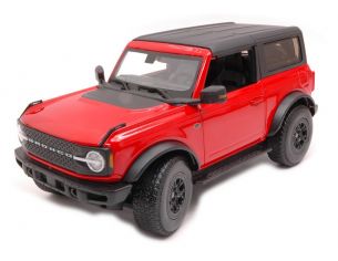 MAISTO MI31456R FORD BRONCO WILDTRAK 2021 RED 1:18 Modellino