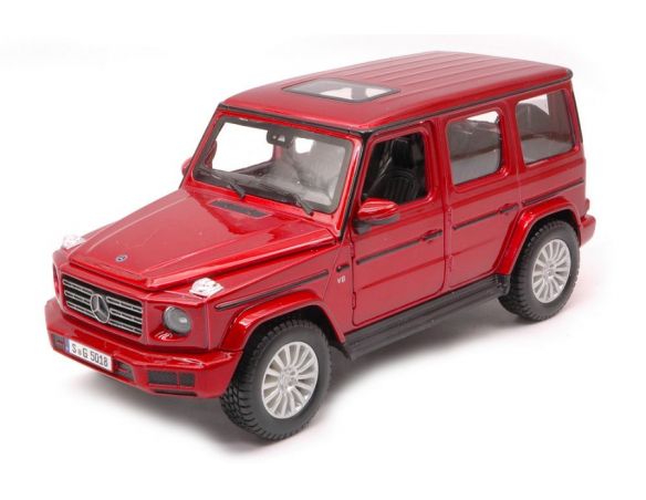 MAISTO MI31531R MERCEDES G-CLASS AMG 2019 METALLIC RED 1:25 Modellino