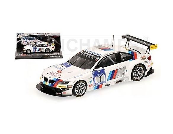 Minichamps PM437112101 BMW M3 GT2 N.1 NURBURGRING 2011 1:43 Modellino