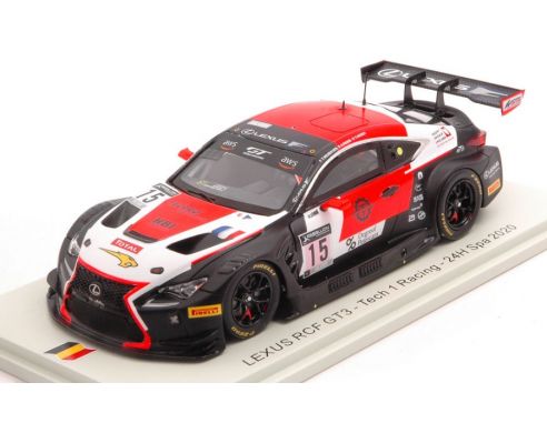 SPARK MODEL SB402 LEXUS GT3 N.15 24 H SPA 2020 NEUBAUER-BURET-PANIS 1:43 Modellino