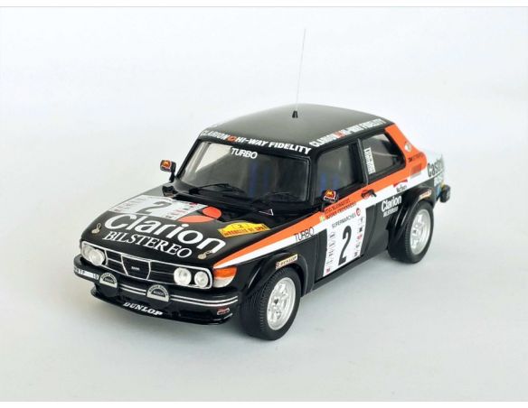 TROFEU TFDSN19 SAAB 99 1st BOUCLES DE SPA 1980 BLOMQVIST/CEDERBERG 1:43 Modellino