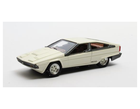 MATRIX SCALE MODELS MX41001-181 JAGUAR ASCOT BERTONE 1977 WHITE 1:43 Modellino