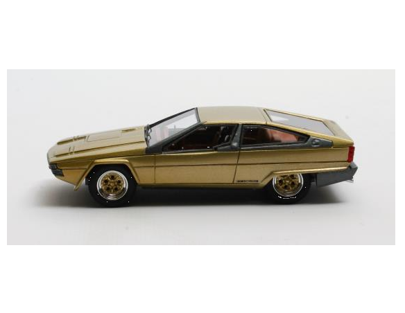 MATRIX SCALE MODELS MX41001-182 JAGUAR ASCOT BERTONE 1977 GOLD 1:43 Modellino