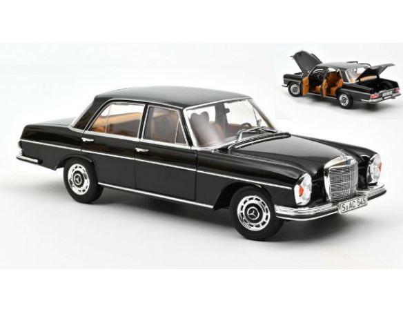NOREV NV183762 MERCEDES 280 SE 968 BLACK 1:18 Modellino