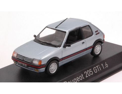 NOREV NV471723 PEUGEOT 205 GTI 1.6 1988 TOPAZE BLUE 1:43 Modellino