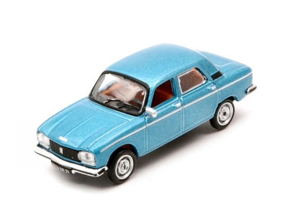 NOREV NV473411 PEUGEOT 304 GL 1977 AZUR BLUE METALLIC 1:87 Modellino