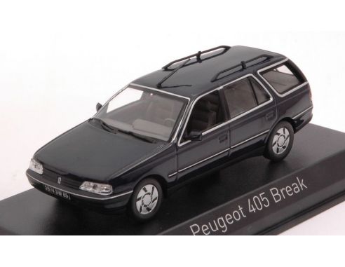 NOREV NV474556 PEUGEOT 405 BREAK 1991 DARK BLUE 1:43 Modellino