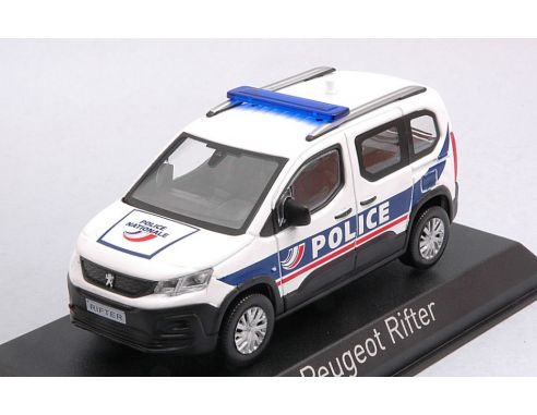 NOREV NV479065 PEUGEOT RIFTER 2019 POLICE NATIONALE 1:43 Modellino