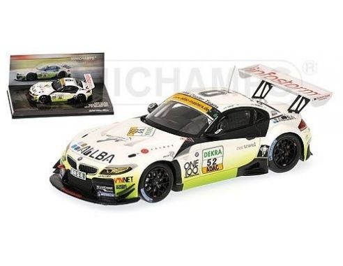 Minichamps PM437112952 BMW Z4 GT3 N.52 24H NURBURGRING 2011 1:43 Modellino