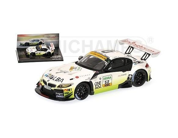 Minichamps PM437112952 BMW Z4 GT3 N.52 24H NURBURGRING 2011 1:43 Modellino