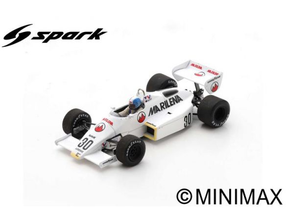 SPARK MODEL S5782 ARROWS A6 CHICO SERRA 1983 N.30 SAN MARINO GP 1:43 Modellino