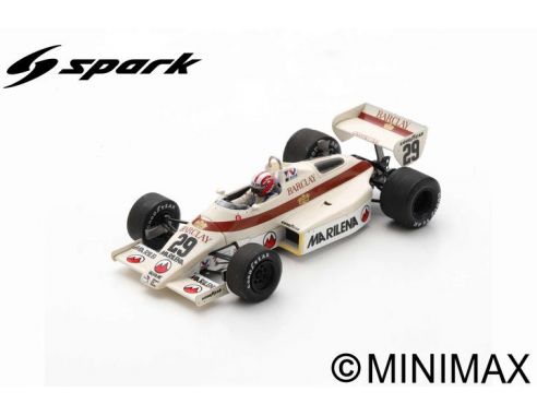 SPARK MODEL S5784 ARROWS A6 MARC SURER 1983 N.29 MONACO GP 1:43 Modellino