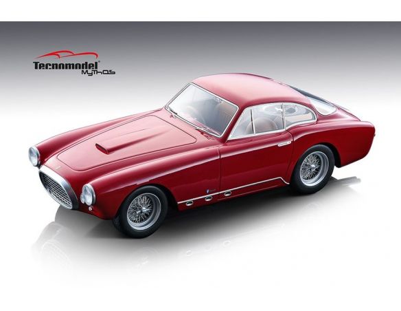 TECNOMODEL TMD18101A FERRARI 250MM COUPE VIGNALE 1953 PLAIN RED WITHOUT BUMPERS 1:18 Modellino