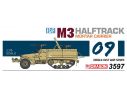 DRAGON D3597 IDF M3 HALF-TRACK MORTAR CARRIER KIT 1:35 Modellino