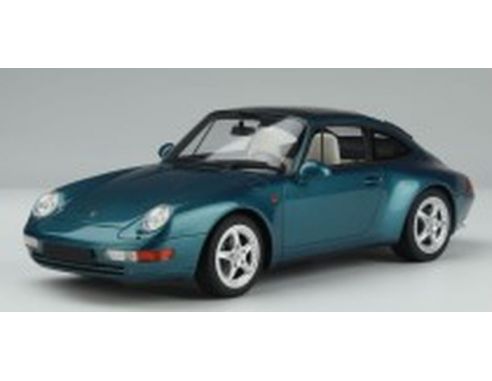 GT SPIRIT GT350 PORSCHE 911 (993) TARGA TURQUOISE BLUE 1:18 Modellino